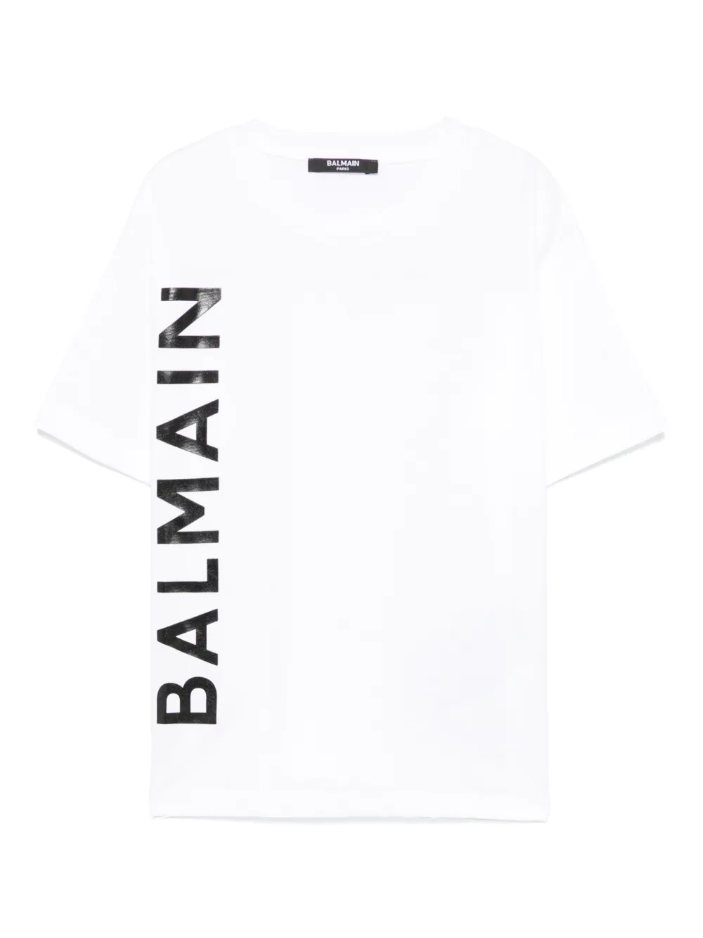 Balmain Kids T-shirt met logoprint Wit