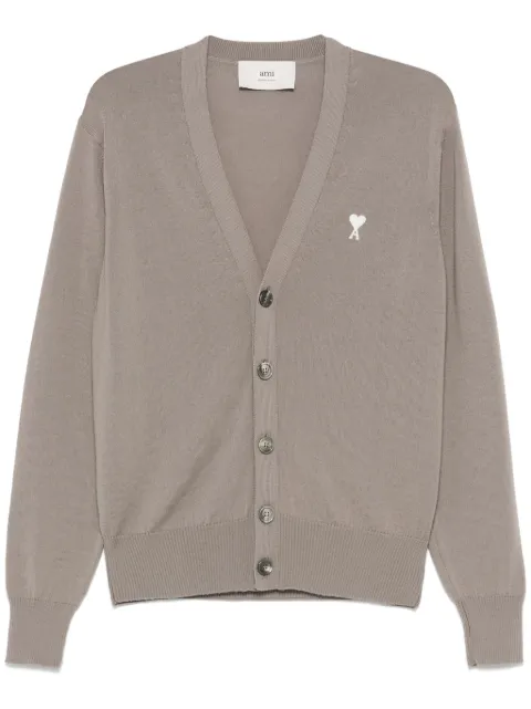 AMI Paris Ami de Coeur-motif cardigan