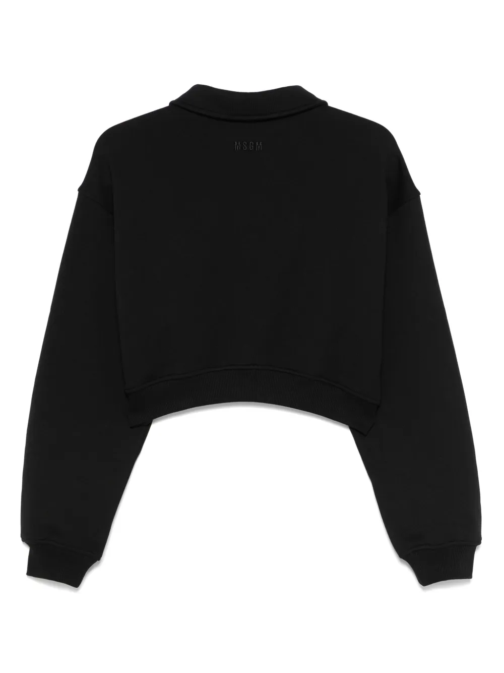 MSGM Cropped sweater - Zwart