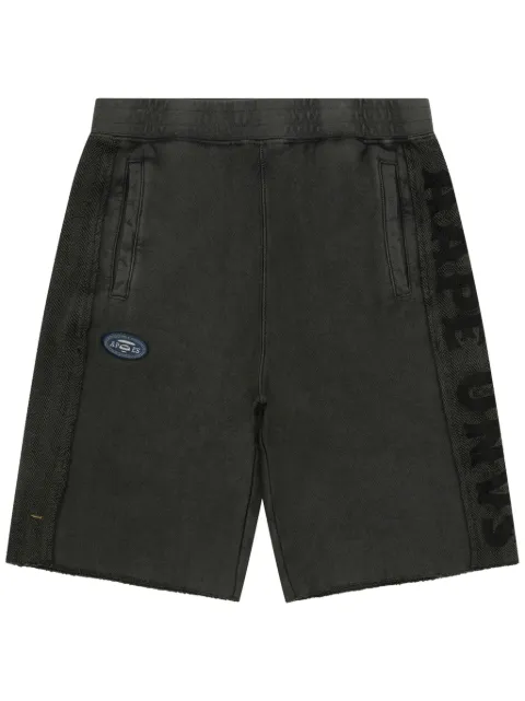 AAPE BY *A BATHING APE® logo-patch shorts 
