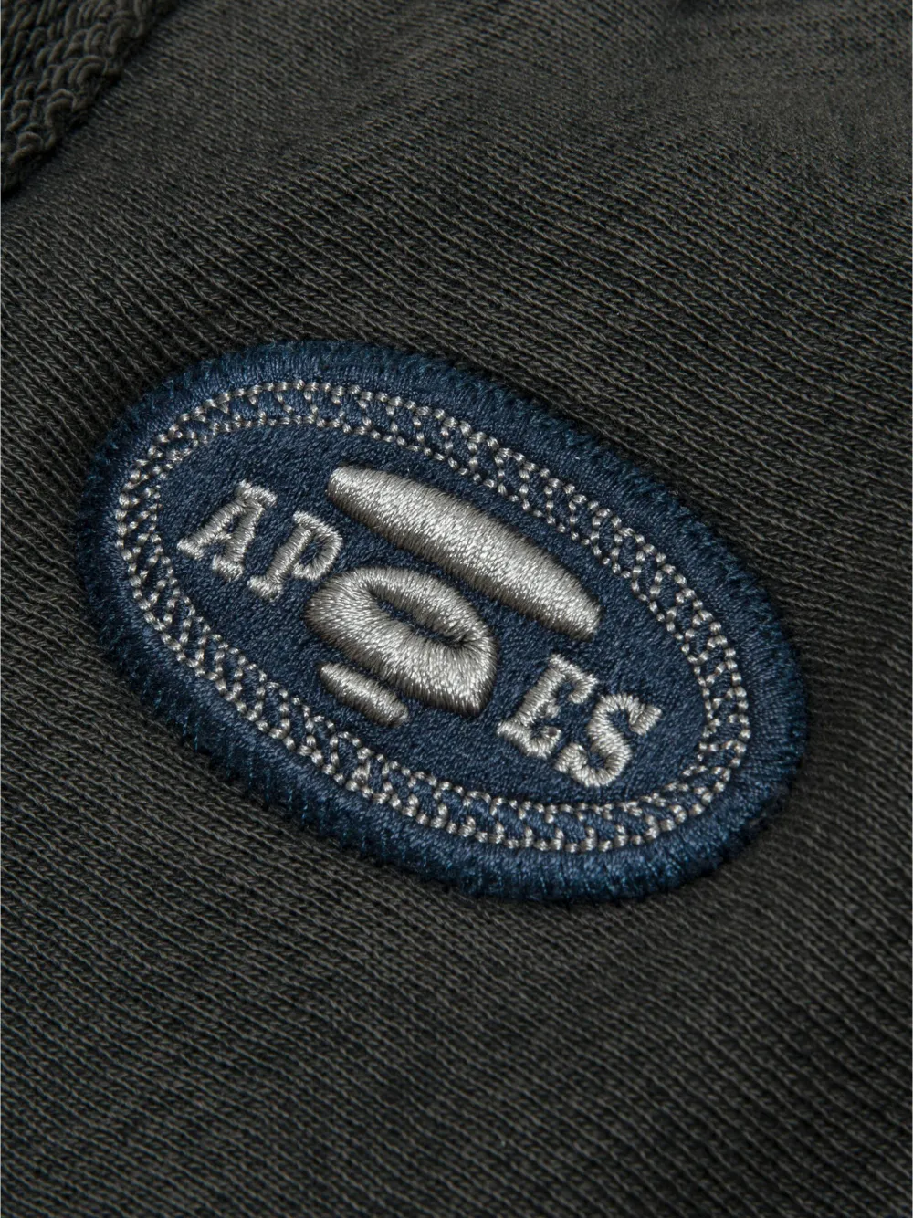 AAPE BY *A BATHING APE Shorts met logopatch Zwart
