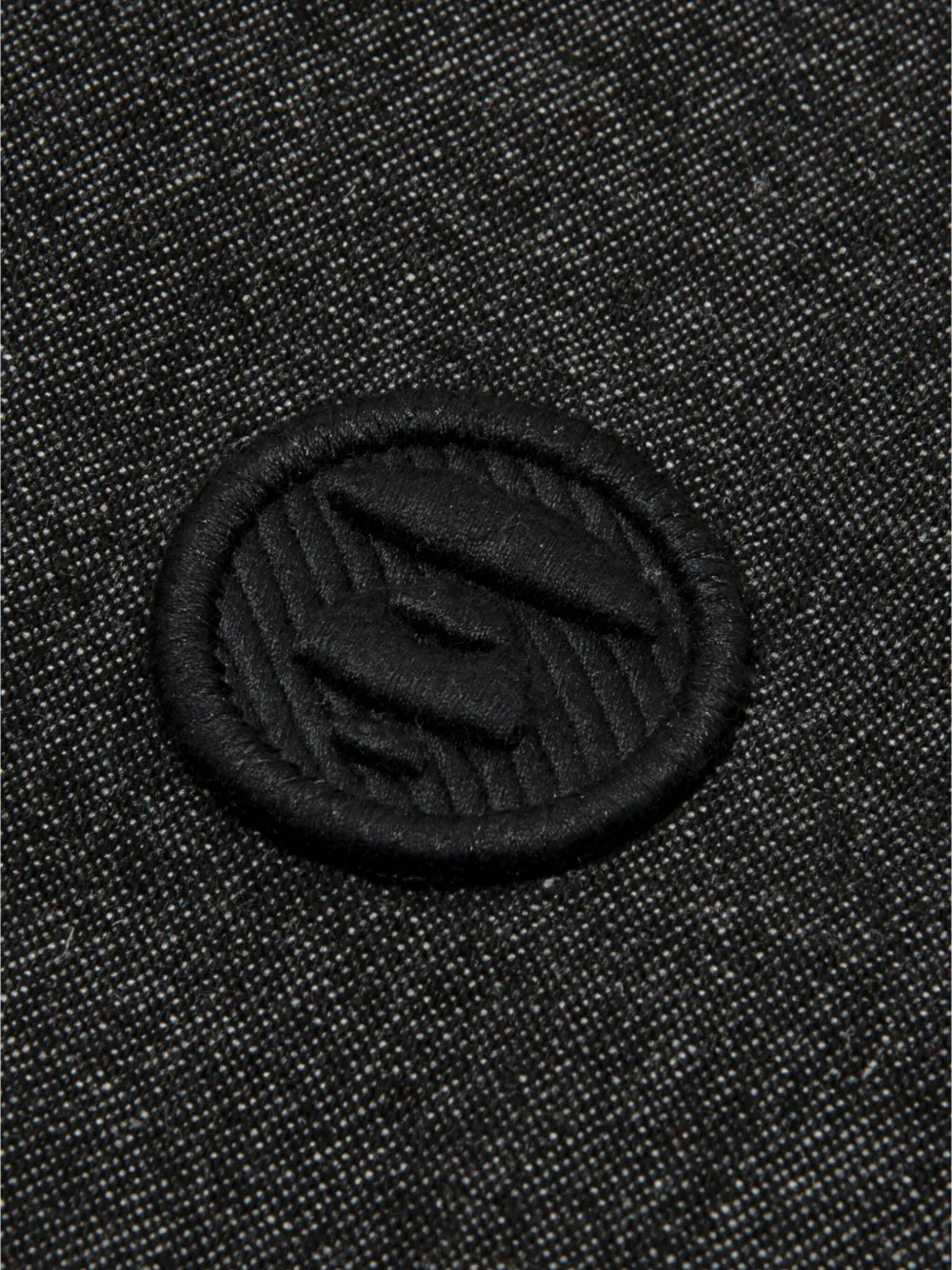 AAPE BY *A BATHING APE Overhemd met logopatch Zwart