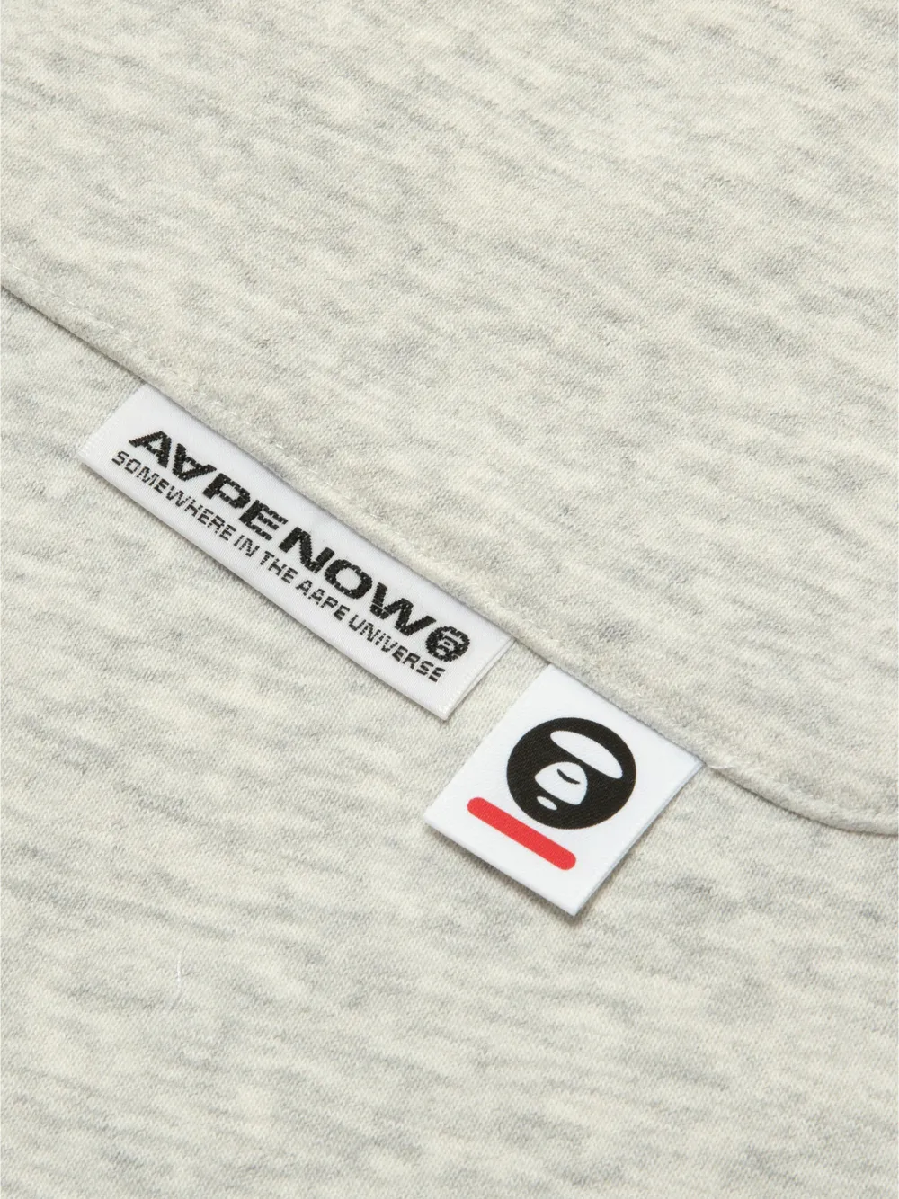 AAPE BY *A BATHING APE Shorts met logoprint Grijs