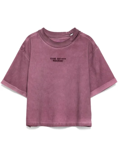 izzue playera con logo bordado