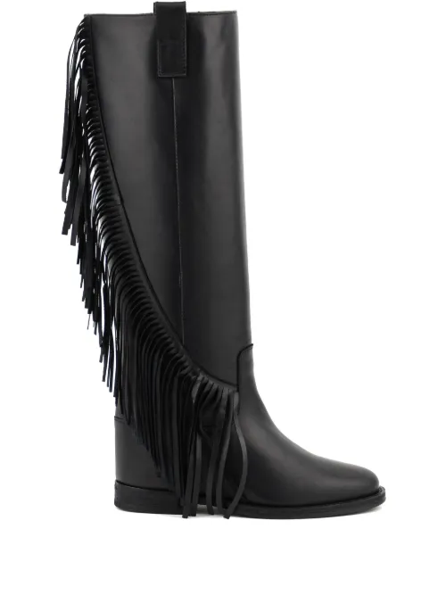 Paul Warmer bottes en cuir - Noir - Paul Warmer - Modalova