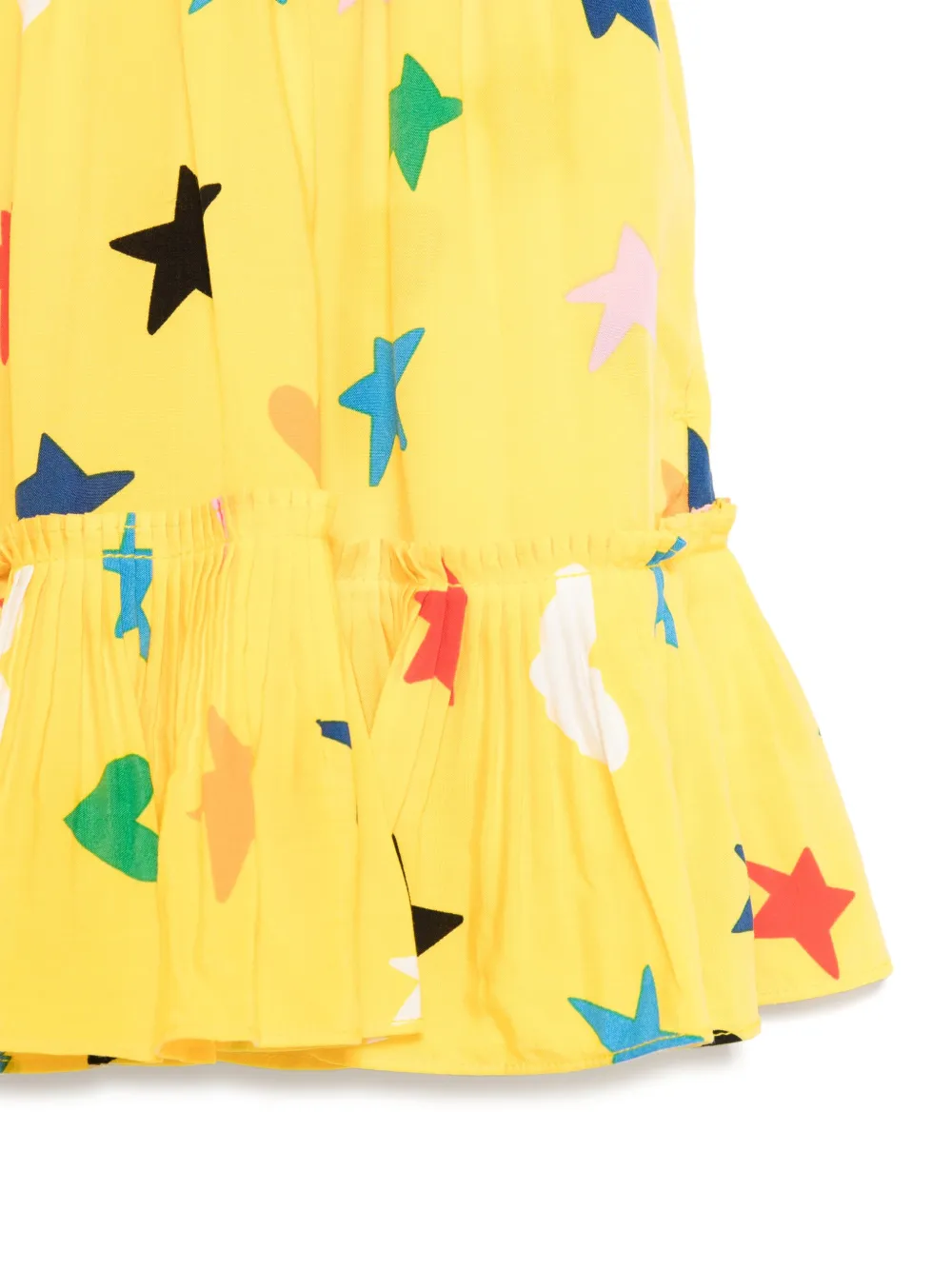 Stella McCartney Kids Rok met sterrenprint Geel