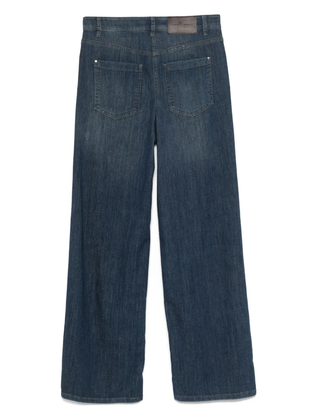 Luisa Cerano Authentic jeans met wijde pijpen - Blauw