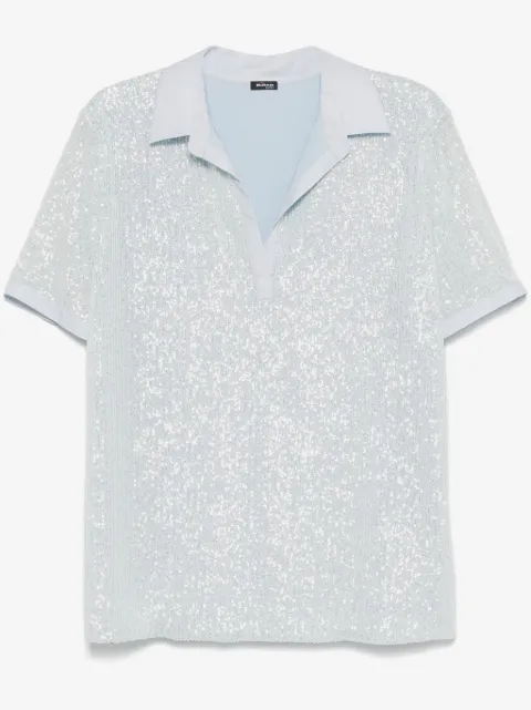 Kiton haut brodé de sequins