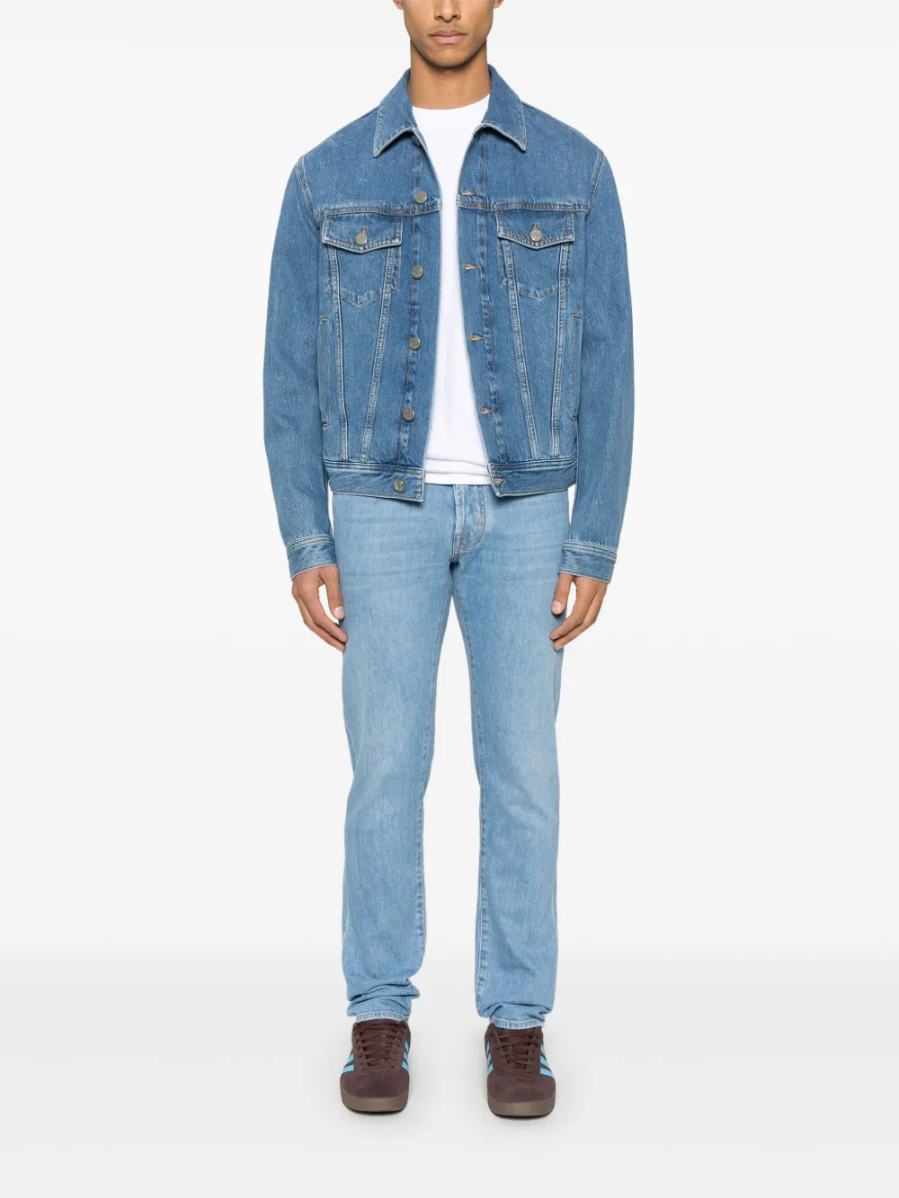 Jacob Cohën Denim jack - Blauw