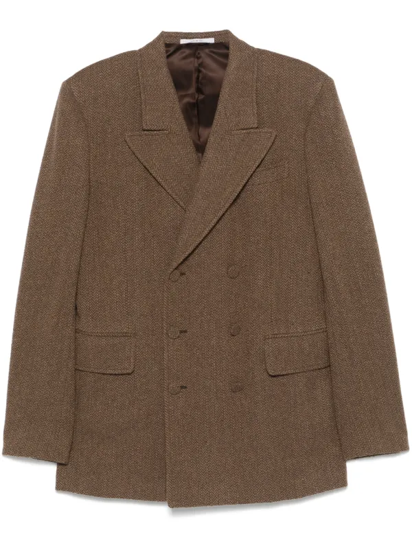 Gabriela Hearst Nico Blazer in Brown