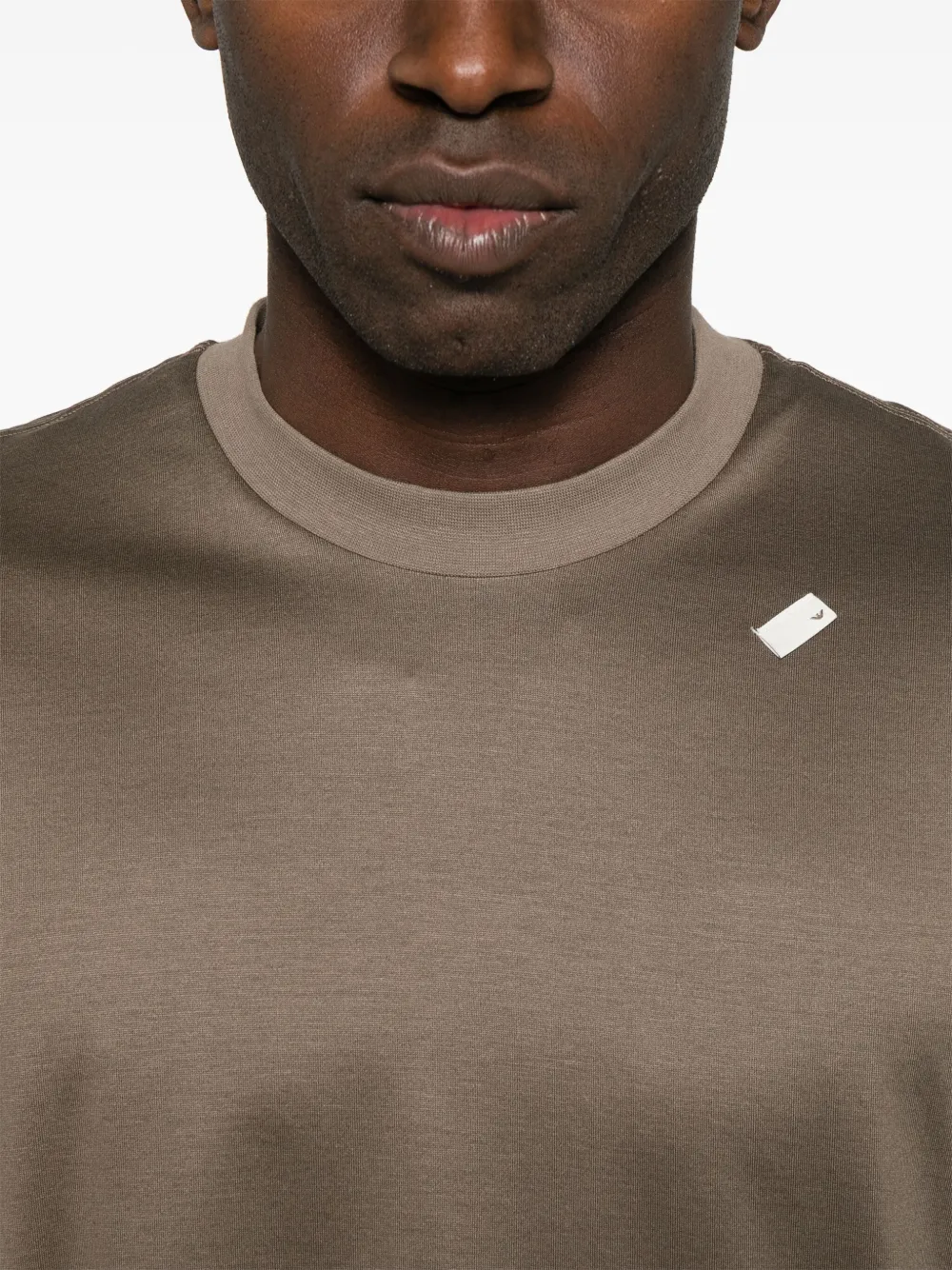 Emporio Armani Jersey T-shirt Bruin