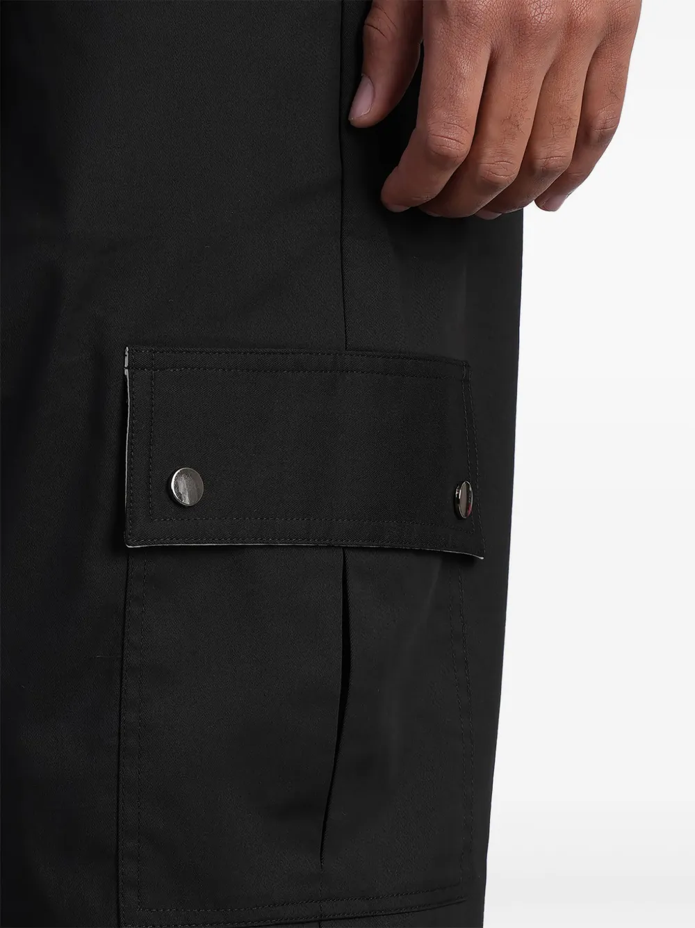 Rhun Tapered Trousers In Black