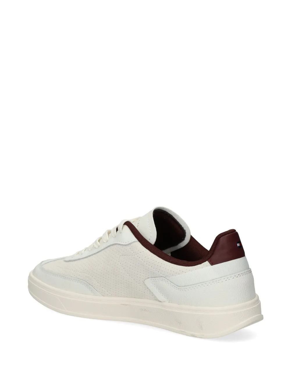 Tommy Hilfiger TH-monogram colour-blocked sneakers White