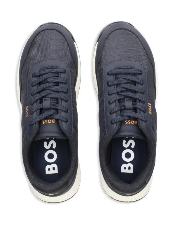 BOSS Sneakers Mit Logo Blau FARFETCH DE