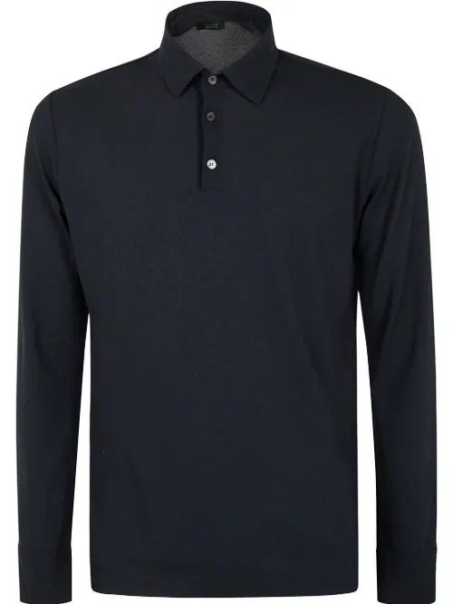 Zanone polo en coton - Gris - Zanone - Modalova