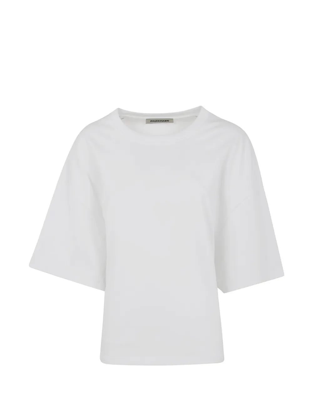 DARKPARK draped T-shirt - Bianco