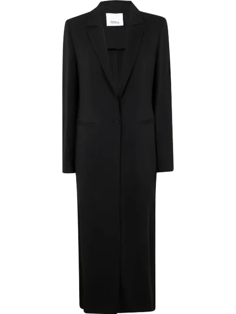 Erika Cavallini  abrigo estilo blazer con botones
