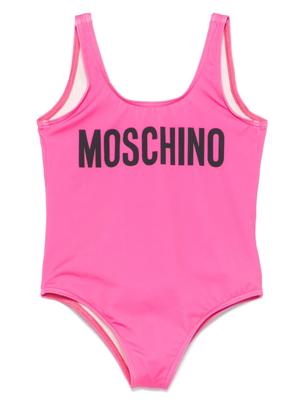 Moschino Kids Badpak met logoprint Roze