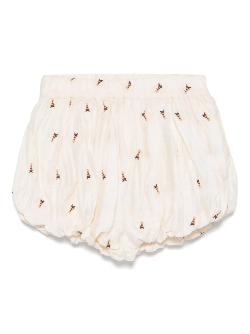 Donsje bee-embroidered bloomers | Neutrals | Image 1