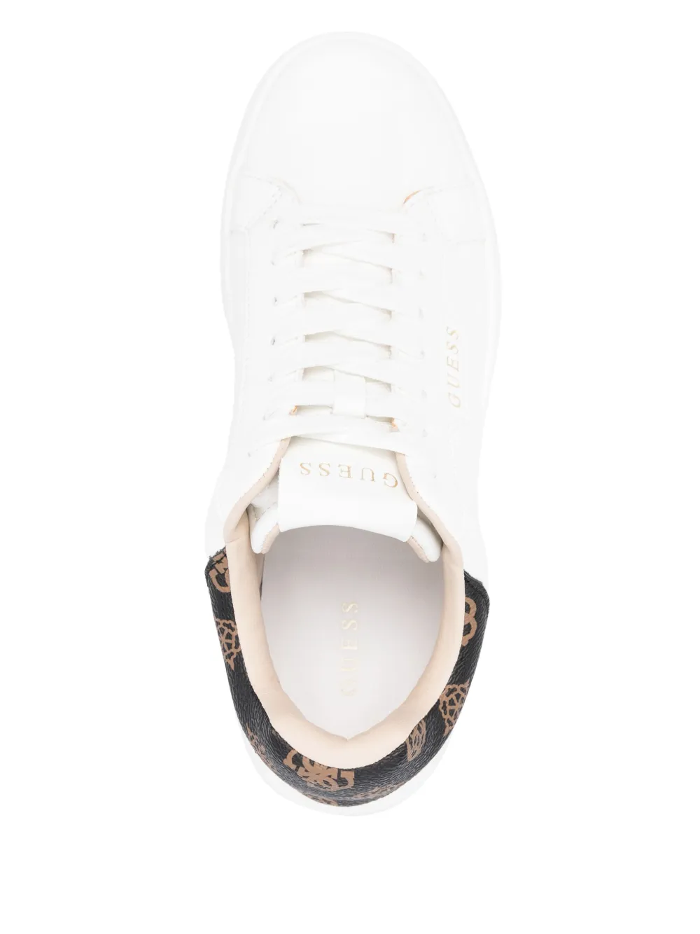 GUESS USA LEATHER SNEAKERS
