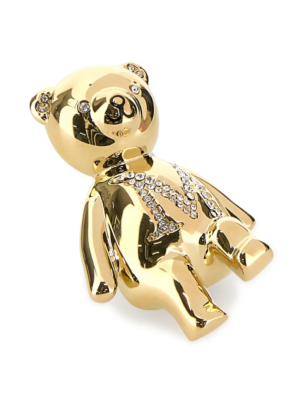 Max Mara Broche met teddybeer - Goud