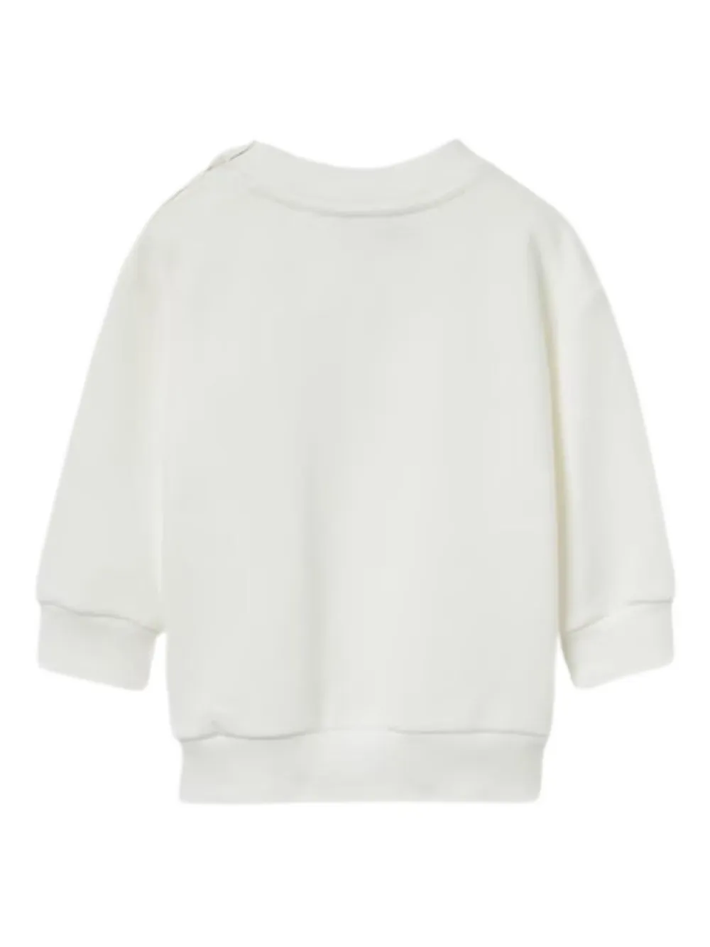 Gucci Kids Sweater met logoprint Wit