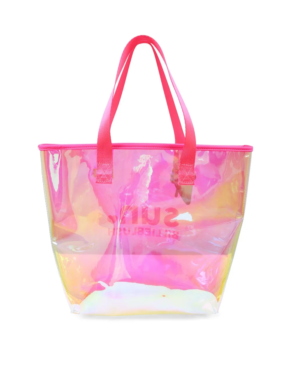 Billieblush logo-print bag - Roze