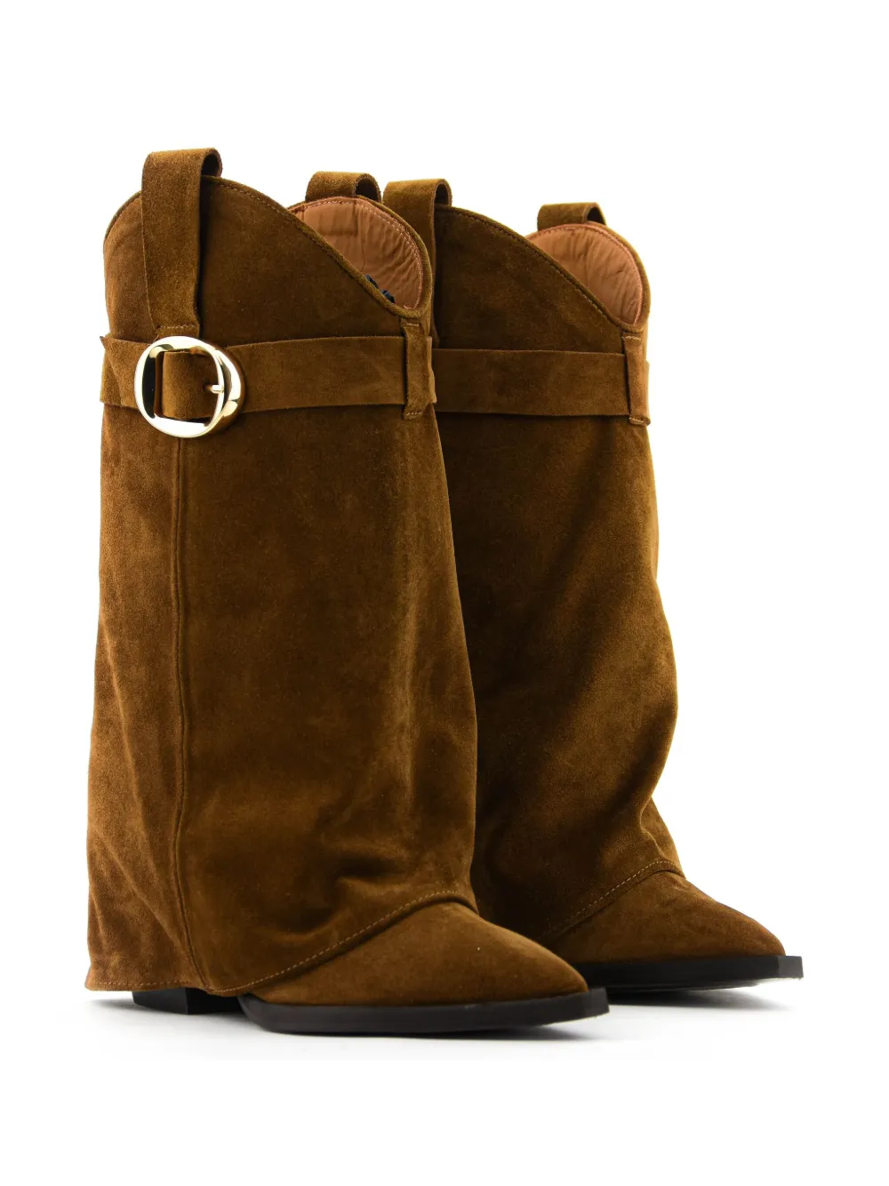Paul Warmer X Toral Folk Book Boots In Brown