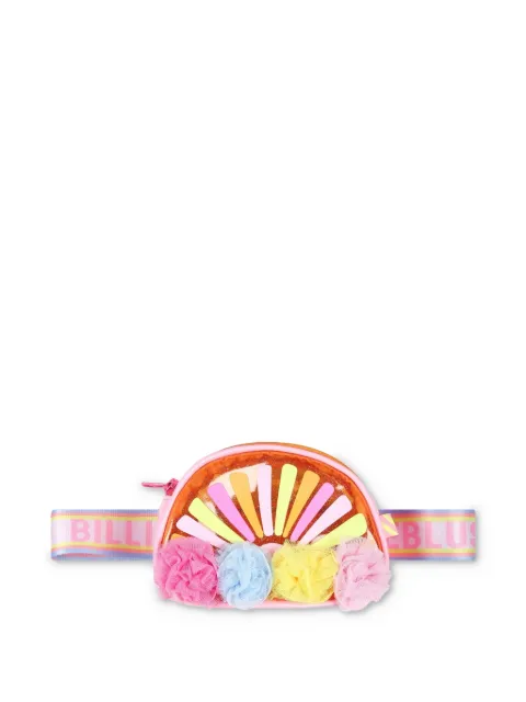 Billieblush pompom-appliqué belt bag