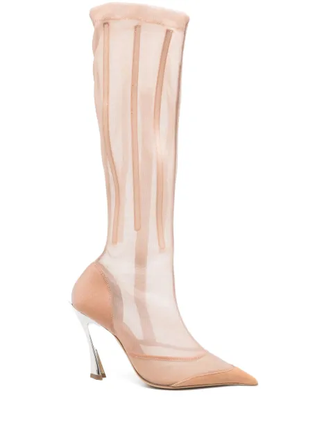 Mugler botas Fang con tacón de 95mm