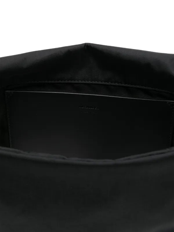 Jil Sander Soft Messenger Bag | Black | FARFETCH