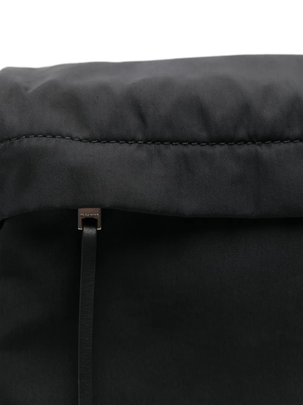 Jil Sander Soft messengertas Zwart