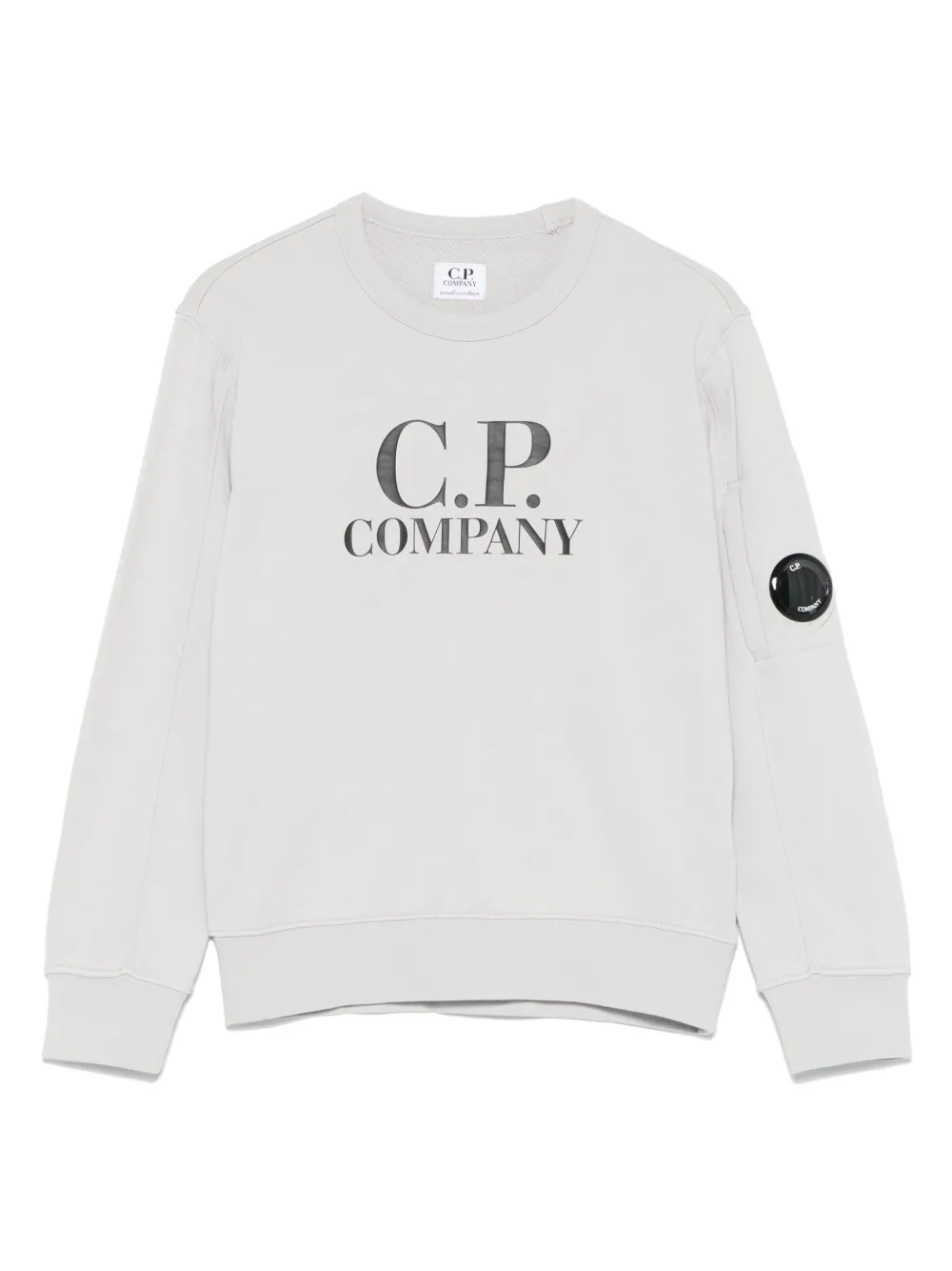 C.P. Company Kids Sweater met detail Grijs