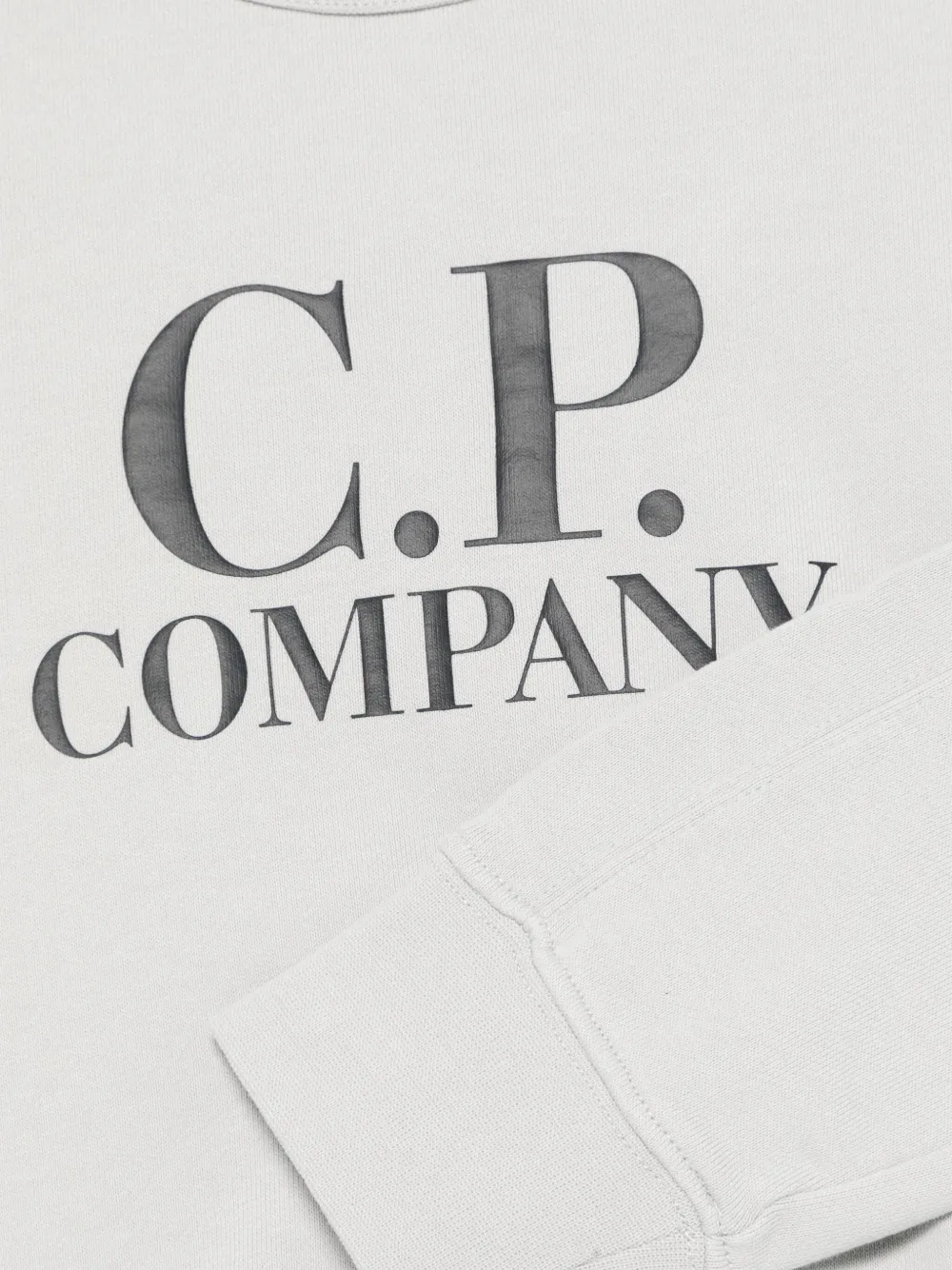 C.P. Company Kids Sweater met detail Grijs