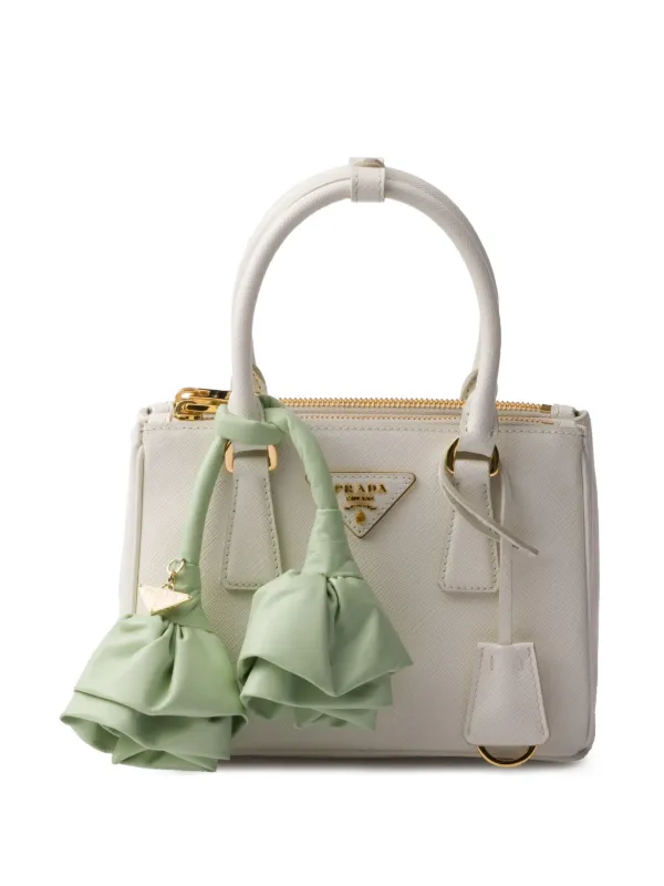 Prada Galleria Mini Bag in White