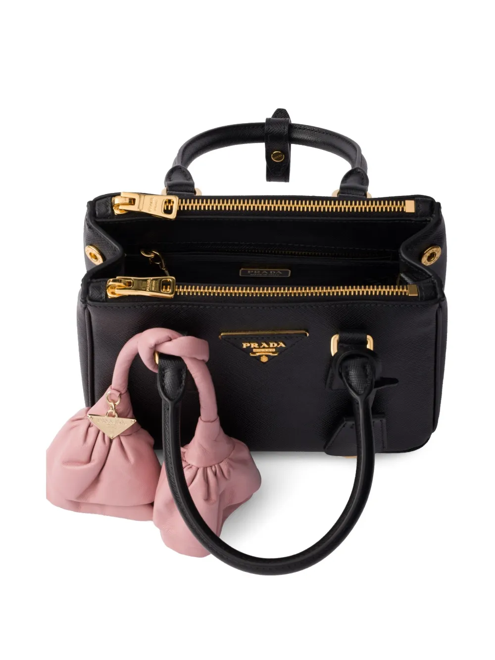 Prada Galleria Saffiano tas Zwart