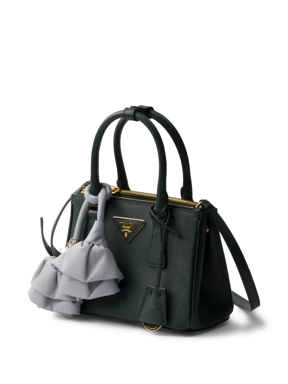Prada Galleria Saffiano tas Groen