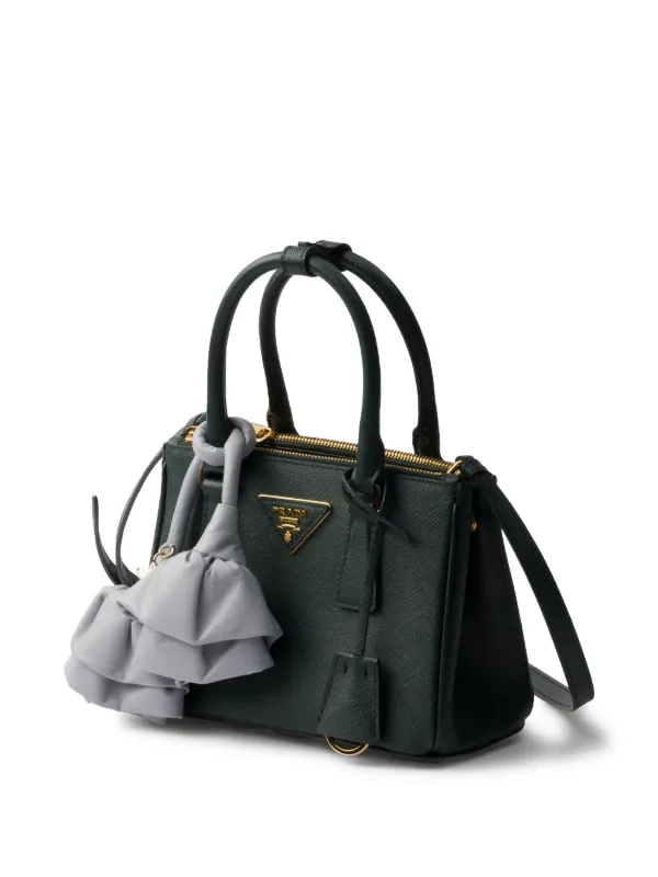 Prada Galleria Mini Bag Green FARFETCH PH - Main Image