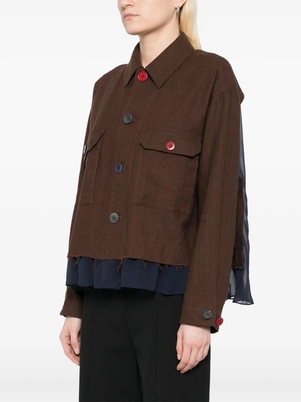 Undercover Jack met vlakken Bruin