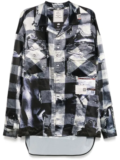 Maison MIHARA YASUHIRO camisa con estampado gráfico
