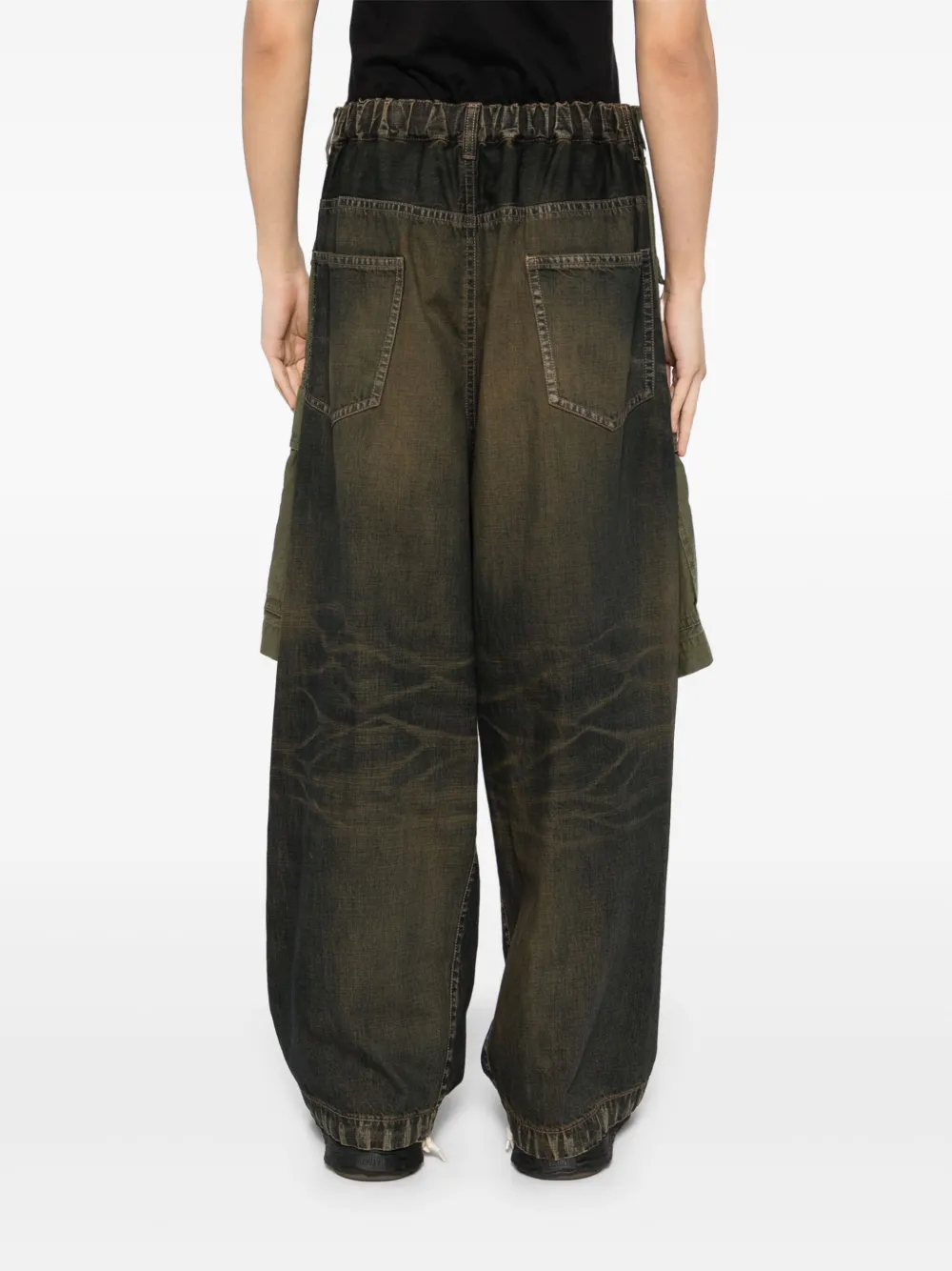 Maison MIHARA YASUHIRO Cargo broek Groen