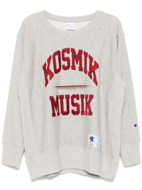 Undercover slogan print  sweater