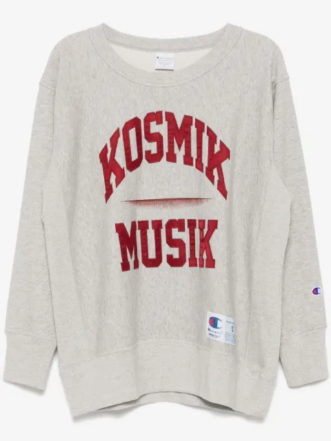Undercover slogan print  sweater