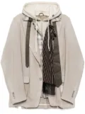 Maison MIHARA YASUHIRO layered blazer - Neutrals