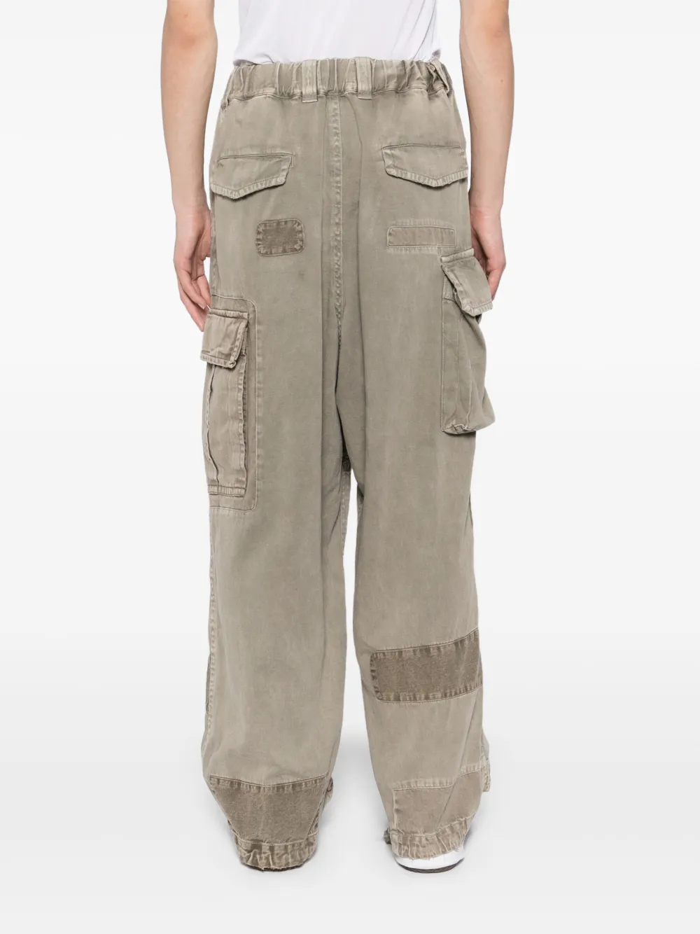 Maison MIHARA YASUHIRO Repair cargo broek Beige