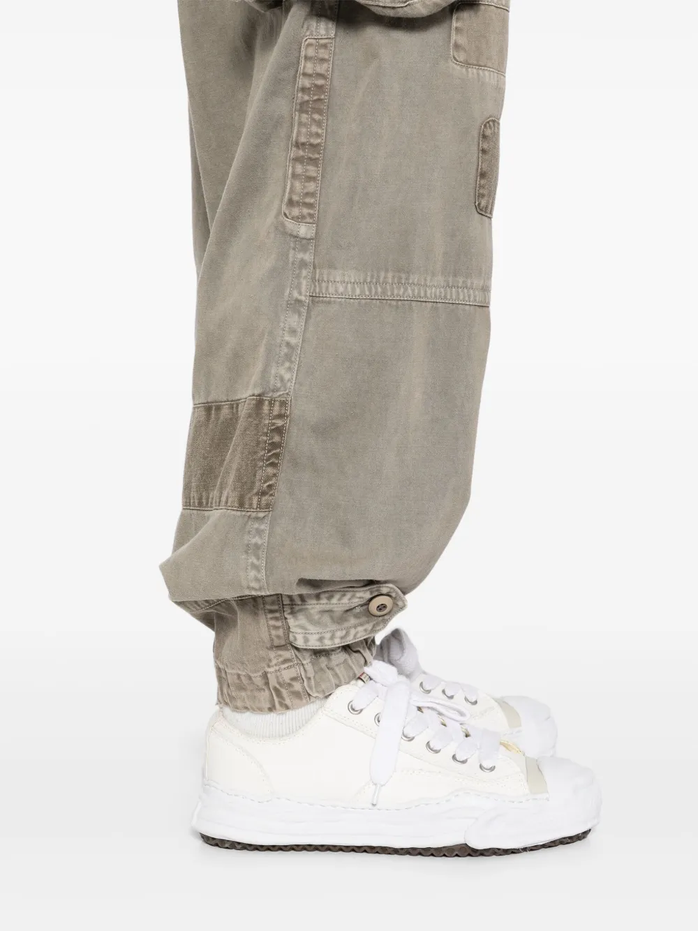 Maison MIHARA YASUHIRO Repair cargo broek Beige