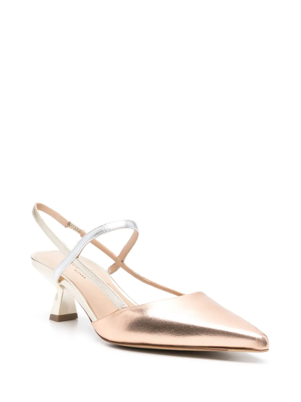 Roberto Festa 50 mm Amai slingback pumps - Goud