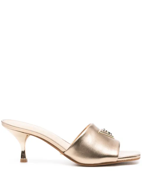 GUESS USA 70mm logo-plaque sandals