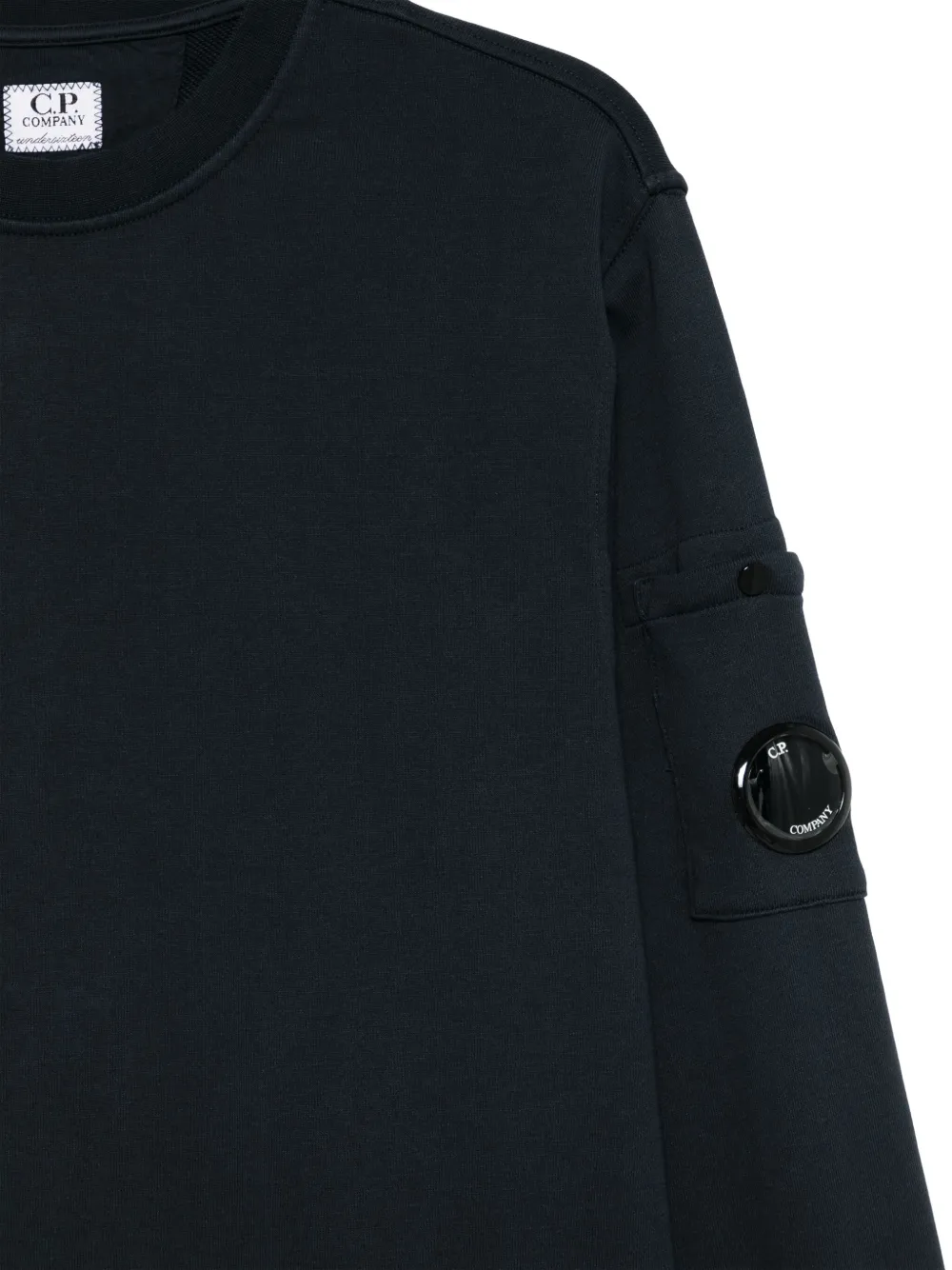 C.P. Company Kids Sweater met detail Blauw