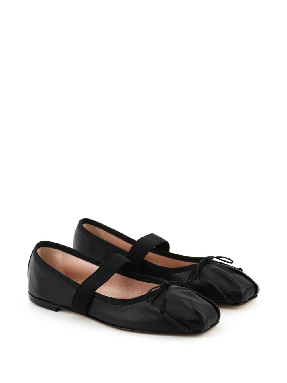 Paul Warmer x Pretty Ballerina Camile flats - Zwart